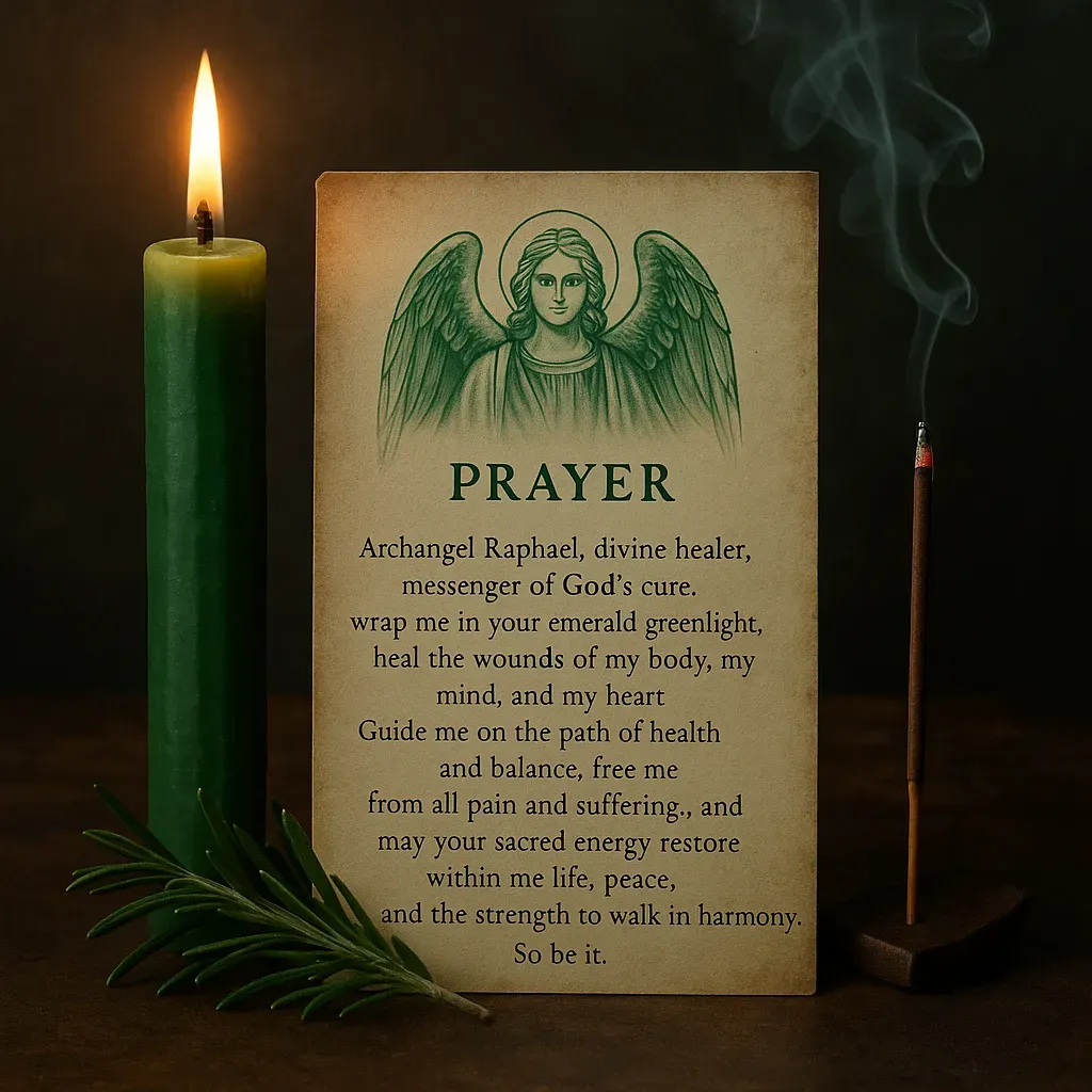 Reza de Cura ao Arcanjo Rafael