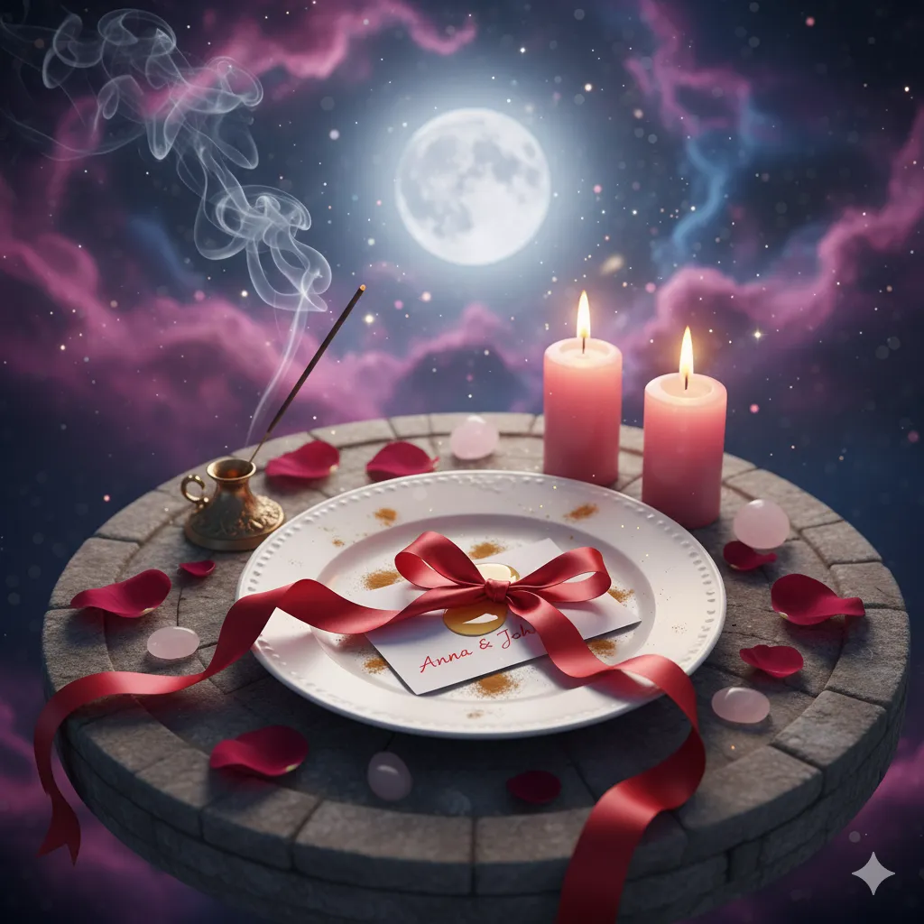 Feitiço da Fita Vermelha para União do Casal